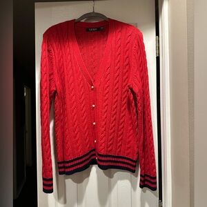 Ralph Lauren- Large Cardigan Sweater